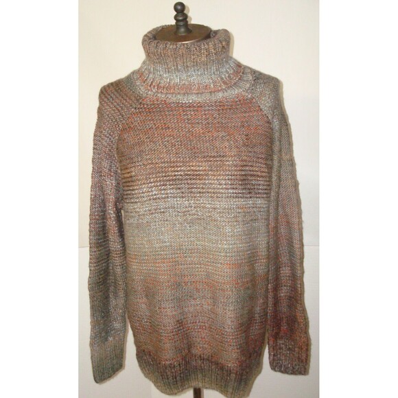 NWT New Womens Prana Sweater Autumn Rein Sweater Tunic S Kale Multi Wool Blend - Picture 1 of 6